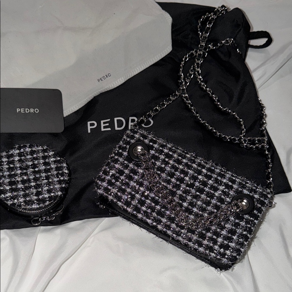 Tweed Shoulder Bag from the brand PEDRO.
